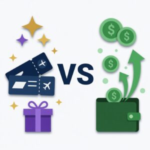 Is it more worthwhile to accumulate points or cashback?