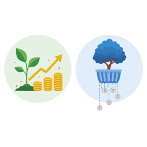The Difference Between Investing for Growth and Investing for Income