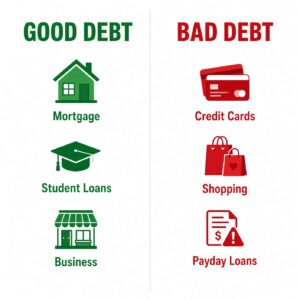 Good Debt vs. Bad Debt: What's the Difference?