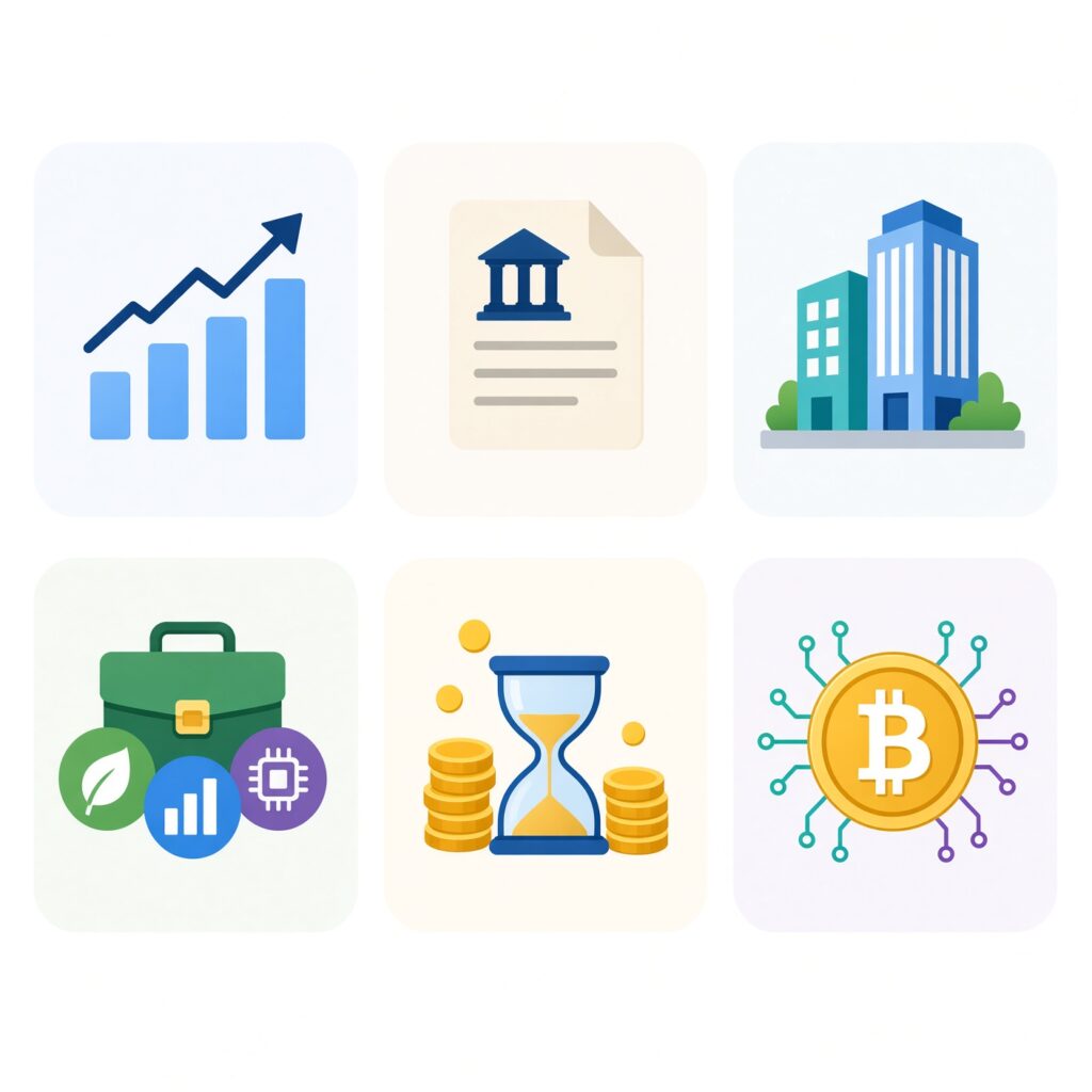 What Are the Main Types of Investments?